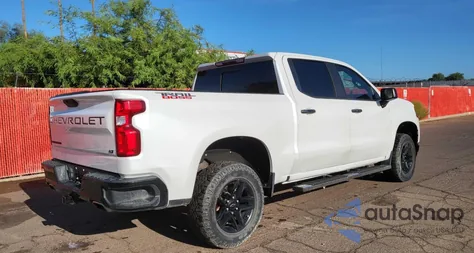2021 Chevrolet Silverado K1500 Lt Trail Boss from USA, damaged, VIN 3GCPYFEL7MG16020